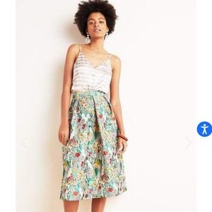 Anthropologie Midi Skirt